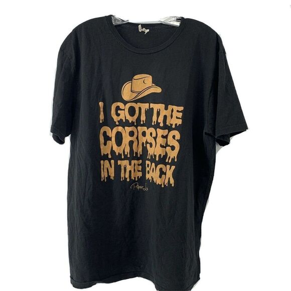 Old Town Road I Got The Corpses In The Back Tee XL - Picture 1 of 4